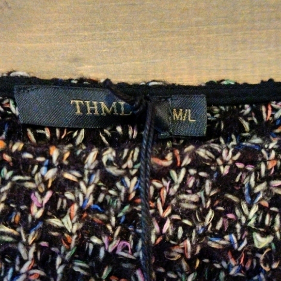 THML knit poncho sweater NWT - Picture 3 of 7